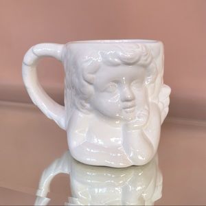Vintage Angel Babies ceramic mug